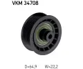 SKF Vratn / vodic kladka drkovho klnovho emenu ‐ SK VKM34708