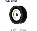 SKF Vratn / vodic kladka drkovho klnovho emenu SK VKM 34708, SK VKM34708