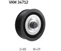 Vratn / vodic kladka drkovho klnovho emenu SKF ‐ SK VKM34712