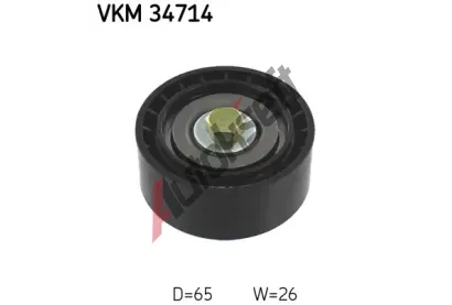 SKF Vratn / vodic kladka drkovho klnovho emenu SK VKM 34714, SK VKM34714