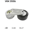 SKF Napnac kladka - ebrovan klnov emen ‐ SK VKM35006