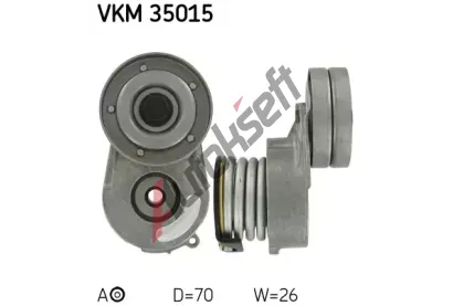 SKF Napnac kladka - ebrovan klnov emen SK VKM35015, VKM 35015