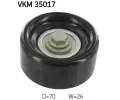 SKF Vratn / vodic kladka drkovho klnovho emenu ‐ SK VKM35017