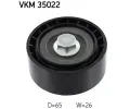 Vratn / vodic kladka drkovho klnovho emenu SKF ‐ SK VKM35022