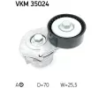 SKF Napnac kladka - ebrovan klnov emen ‐ SK VKM35024