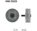 Vratn / vodic kladka drkovho klnovho emenu SKF ‐ SK VKM35025