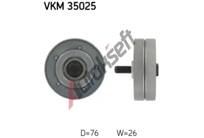 SKF Vratn/vodc kladka - klnov ebrov emen SK VKM35025, VKM 35025