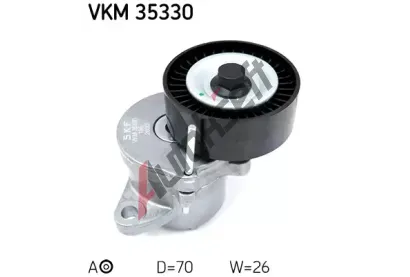 SKF Napnac kladka - ebrovan klnov emen SK VKM35330, VKM 35330
