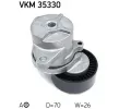 SKF Napnac kladka - ebrovan klnov emen SK VKM35330, VKM 35330