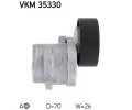 SKF Napnac kladka - ebrovan klnov emen SK VKM35330, VKM 35330