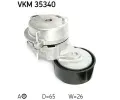 SKF Napnac kladka - ebrovan klnov emen SK VKM35340, VKM 35340