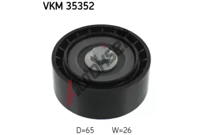 SKF Vratn / vodic kladka drkovho klnovho emenu SK VKM35352, SK VKM 35352