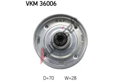 SKF Vratn�/vod�c� kladka - kl�nov� �ebrov� �emen SK VKM36006, VKM 36006