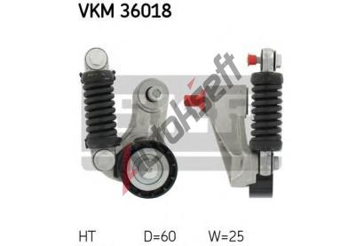 SKF Napnac kladka drkovho klnovho emenu SK VKM36018, VKM36018