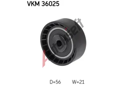 SKF Vratn/vodc kladka - klnov ebrov emen SK VKM36025, VKM 36025