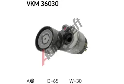 SKF Napnac kladka - ebrovan klnov emen SK VKM36030, VKM 36030