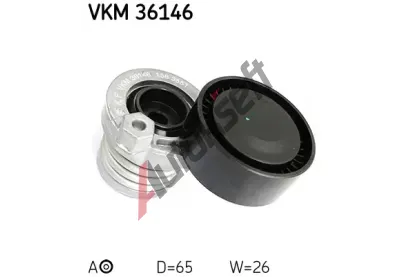 SKF Napnac kladka drkovho klnovho emenu SK VKM36146, VKM 36146
