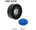 Vratn / vodic kladka drkovho klnovho emenu SKF ‐ SK VKM36230