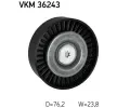 Vratn / vodic kladka drkovho klnovho emenu SKF ‐ SK VKM36243