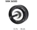 Vratn / vodic kladka drkovho klnovho emenu SKF ‐ SK VKM36500