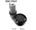 Vratn / vodic kladka drkovho klnovho emenu SKF ‐ SK VKM37049