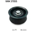 Vratn / vodic kladka drkovho klnovho emenu SKF ‐ SK VKM37055