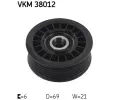 Vratn / vodic kladka drkovho klnovho emenu SKF ‐ SK VKM38012