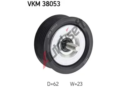 SKF Vratn / vodic kladka drkovho klnovho emenu SK VKM38053, VKM 38053