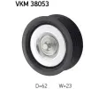 SKF Vratn / vodic kladka drkovho klnovho emenu SK VKM38053, VKM 38053