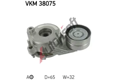 SKF Napnac kladka drkovho klnovho emenu SK VKM38075, VKM 38075