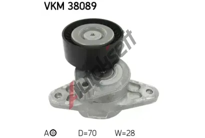 SKF Nap�n�k dr�kov�ho kl�nov�ho �emenu SK VKM38089, VKM 38089