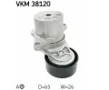 SKF Napnac kladka - ebrovan klnov emen SK VKM38120, VKM 38120