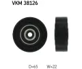 SKF Vratn/vodc kladka - klnov ebrov emen ‐ SK VKM38126