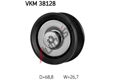 SKF Vratn / vodic kladka drkovho klnovho emenu SK VKM38128, VKM 38128