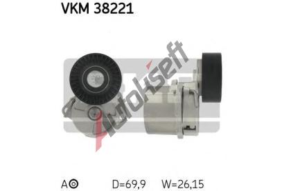 SKF Napnac kladka drkovho klnovho emenu SK VKM38221, VKM 38221