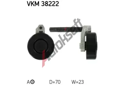 SKF Nap�n�k dr�kov�ho kl�nov�ho �emenu SK VKM38222, VKM 38222