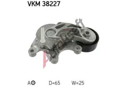 SKF Napnac kladka drkovho klnovho emenu SK VKM38227, VKM 38227