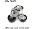 SKF Napnac kladka drkovho klnovho emenu SK VKM38306, VKM 38306