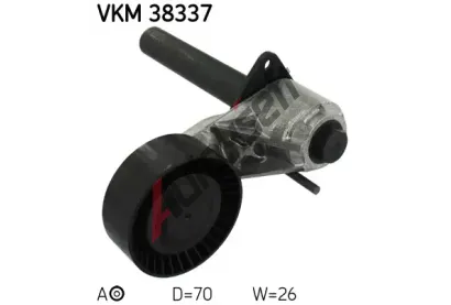 SKF Napnac kladka drkovho klnovho emenu SK VKM38337, VKM 38337