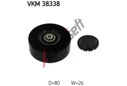 SKF Vratn / vodic kladka drkovho klnovho emenu SK VKM38338, VKM 38338