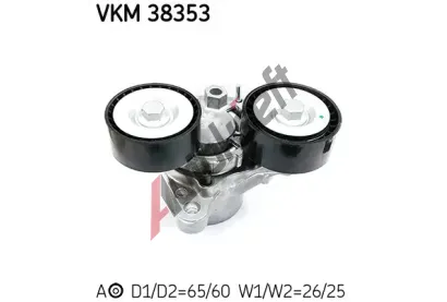 SKF Napnac kladka drkovho klnovho emenu SK VKM38353, VKM 38353