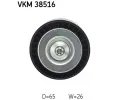 SKF Vratn / vodic kladka drkovho klnovho emenu SK VKM38516, SK VKM 38516