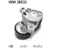 SKF Napnac kladka drkovho klnovho emenu SK VKM38531, VKM 38531
