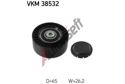 SKF Vratn / vodic kladka drkovho klnovho emenu SK VKM38532, VKM 38532