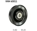 Vratn / vodic kladka klnovho emenu SKF ‐ SK VKM60011