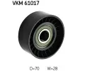 Vratn / vodic kladka drkovho klnovho emenu SKF ‐ SK VKM61017
