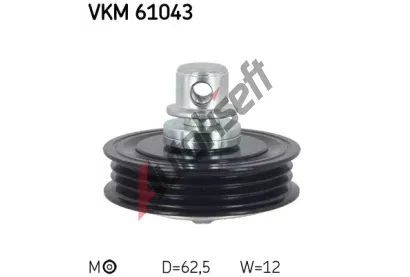 SKF Napnac kladka drkovho klnovho emenu SK VKM61043, VKM 61043