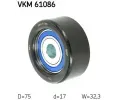 Vratn / vodic kladka drkovho klnovho emenu SKF ‐ SK VKM61086