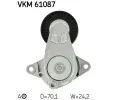 SKF Napnac kladka - ebrovan klnov emen ‐ SK VKM61087