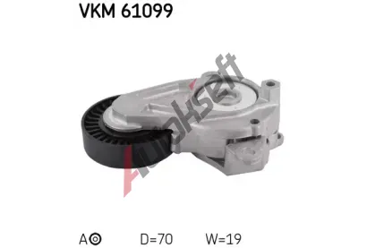 SKF Napnac kladka drkovho klnovho emenu SK VKM61099, VKM 61099